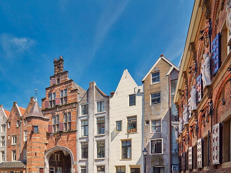 Historical architecture in Nijmegen